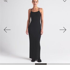 Skims ribbed maxi dress